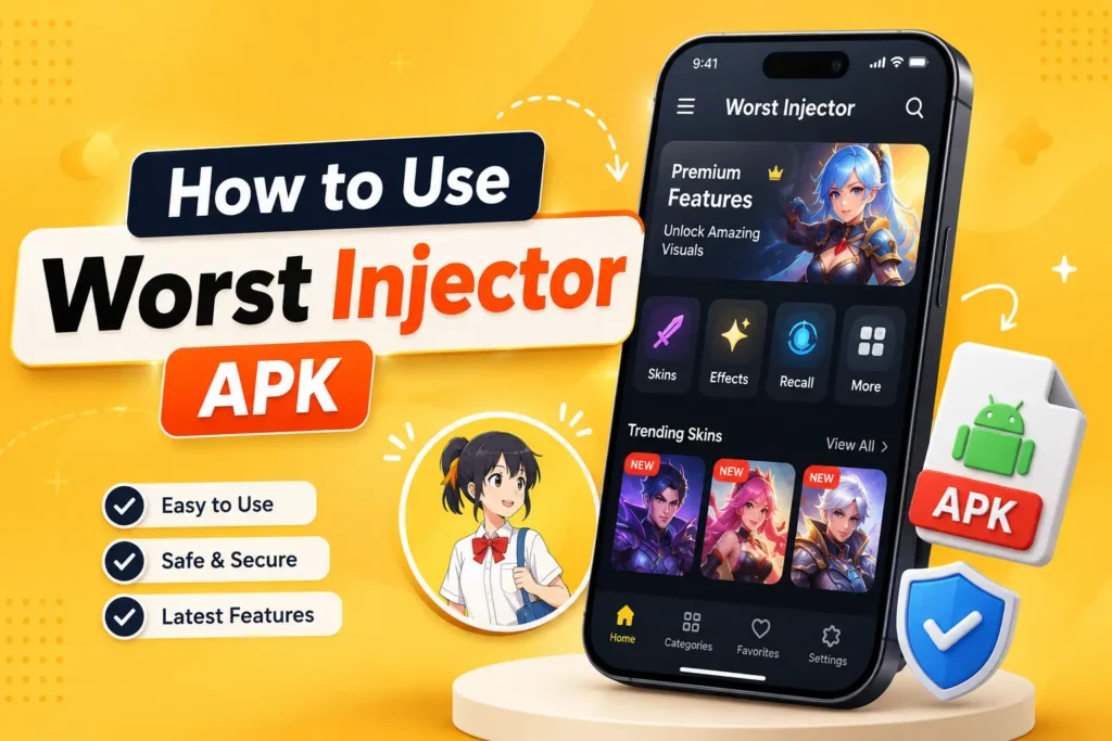 How to Use Worst Injector APK